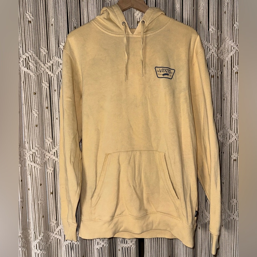 Vans Unisex Light Yellow Hoodie